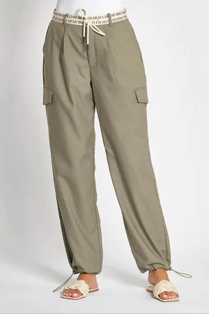 Zhrill Stoffhose ULLA mit Kordelzug + Schriftzug am Bund