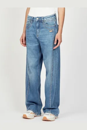 Gang Loose-fit-Jeans 94FANNY mit aufwändiger Schnittführung