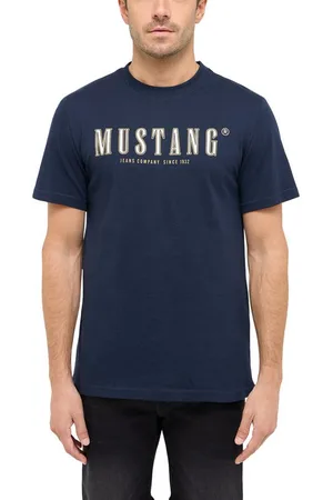 Mustang T-Shirt Style Austin mit Logo-Print