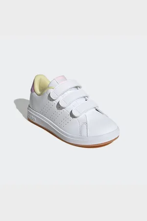 adidas ADVANTAGE BASE 2.0 KIDS Klettschuh Design auf den Spuren des adidas Stan Smith