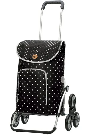 ASTRID ANDERSEN Einkaufstrolley Treppensteiger Royal Shopper Ole , klappbare Ladefläche, belastbar bis 50kg, wasserabweisend - Verkäufer: Easy-Trolley