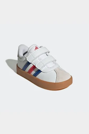 adidas VL COURT 3.0 KIDS Klettschuh inspiriert vom Design des adidas samba
