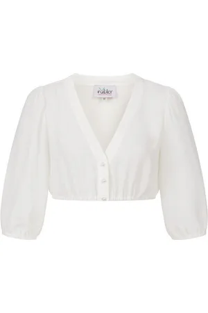 Nübler Dirndlbluse Dirndlbluse Charlotte 3/4-Arm in Creme von - Verkäufer: Trachtenhof
