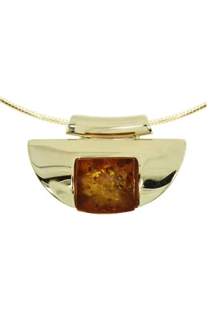 Ostsee-Schmuck Kette mit Anhänger - Gleiter-Klara - Silber 925/000, vergoldet - Bern (2-tlg) - Verkäufer: