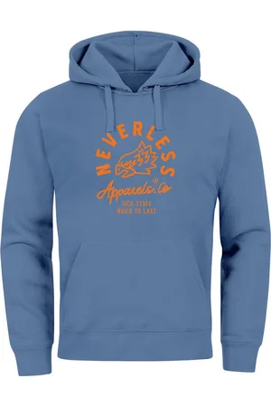 Neverless Hoodie Hoodie Herren Adler Print Aufdruck Eagle Motiv Schrift - Verkäufer: Akowi