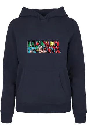 Absolute Cult Kapuzenpullover Damen Ladies Marvel Logo Character Infill Hoody (1-tlg)