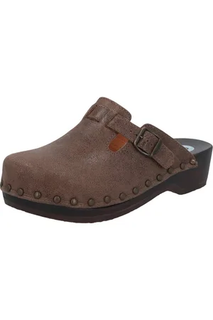 Berkemann Neutral Holz Riemen-Toeffler Clogs Leder Clog - Verkäufer: Shoes & Fashion