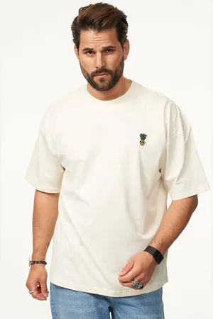 Soul Star T-Shirt mit Stickerei Herren Oversize-Fit Kurzarm Shirt mit Rundhals-Ausschnitt - Verkäufer: STYLE DIVISION