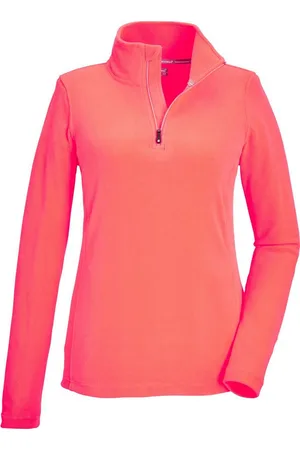 Killtec Fleeceshirt KSW 101 WMN FLC SHRT neon-coral - Verkäufer: SportTimm