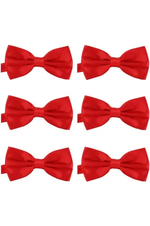 DonDon Fliege Schleifen 12 x 6 cm Junggesellenabschied (Packung, 6-St) bereits gebunden, verstellbar, Seidenlook, 6er-Set - Verkäufer: urban-styles