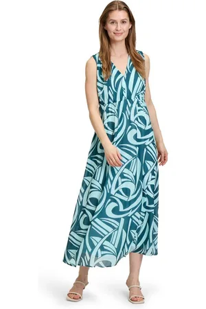 Betty & Co Chiffonkleid Betty & Co Chiffonkleid ohne Arm Druck