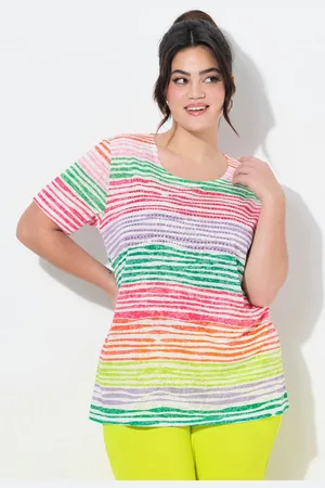 Angel of Style T-Shirt Ringelshirt Komfort Fit Halbarm - Verkäufer: Popken Fashion Group