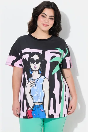 Angel of Style T-Shirt T-Shirt Boxy Fit Frauen-Motiv - Verkäufer: Popken Fashion Group
