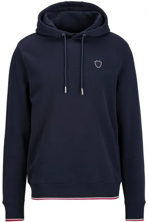 19V69 Italia Hoodie HANINI Herren Kapuzenpullover mit dezentem Logo-Emblem (S-3XL) - Verkäufer: Marco GmbH