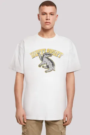 F4NT4STIC T-Shirt Harry Potter Hufflepuff Sport Emblem Print