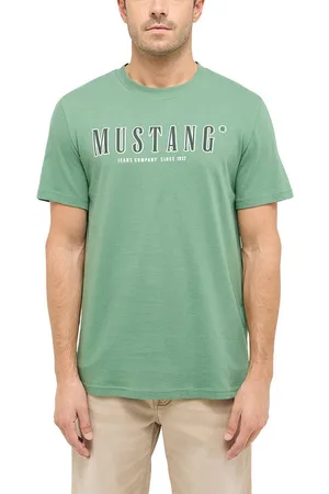 Mustang T-Shirt Style Austin mit Logo-Print