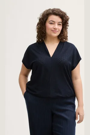 TOM TAILOR T-Shirt Plus Size - Loose Fit Ajour T-Shirt - Verkäufer: TOM TAILOR