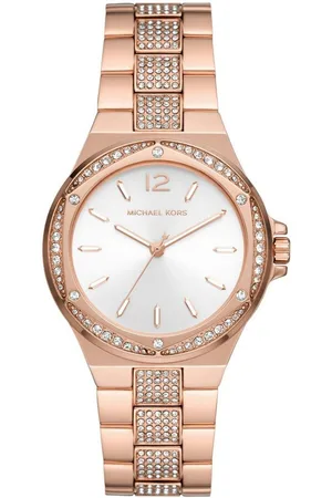 Michael Kors Quarzuhr LENNOX MK7362, Armbanduhr, Damenuhr, analog, Edelstahlarmband