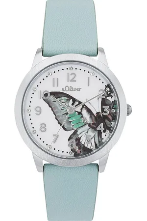 QS by s.Oliver Quarzuhr 2039519, Armbanduhr, Kinderuhr, Mädchen, Schulanfang, Geburtstag, Geschenkidee