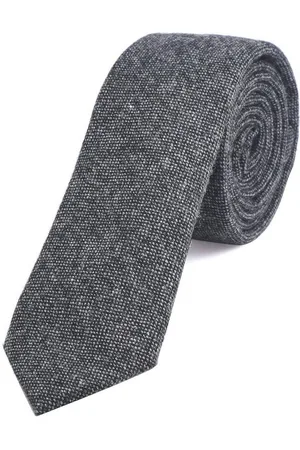 DonDon Krawatte Herren Krawatte 6 cm einfarbig kariert und gepunktet meliert (Packung, 1-St) Veranstaltungen - Verkäufer: urban-styles