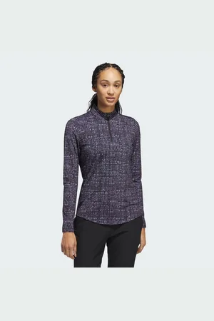 adidas Poloshirt ULTIMATE365 PRINTED QUARTER-ZIP MOCK OBERTEIL - Verkäufer: adidas AG