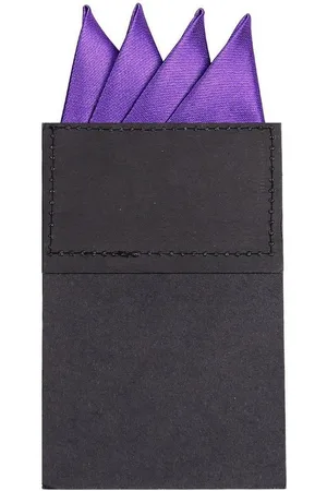 DonDon Einstecktuch Herren Einstecktuch vorgefaltet für den perfekten Sitz, (Packung, 1-St), vorgefaltet, mit Karton verstärkt, Seidenlook - Verkäufer: urban-styles