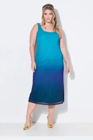 Miamoda Jerseykleid Kleid ärmellose A-Linie Mesh Farbverlauf - Verkäufer: Popken Fashion Group