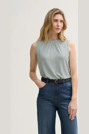 TOM TAILOR Trägertop Top mit Muster - Verkäufer: