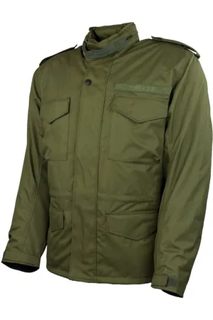 ROLEFF Motorradjacke RO16002 M65 - Oliv, wasserdicht, atmungsaktiv & mit Protektoren auch in großen Größen, in verschiedenen Farben erhältlich - Verkäufer: roemer-systems