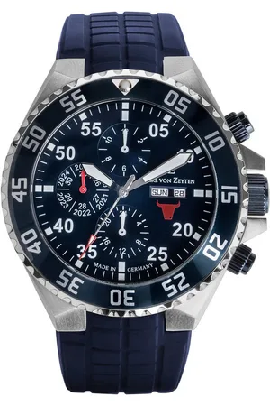 CARL VON ZEYTEN Automatikuhr Belchen CVZ0067BLS, Armbanduhr, Herrenuhr, Made in Germany, Mechanische Uhr, Datum,analog