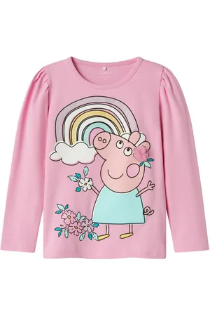 NAME IT Langarmshirt NMFFIFFI PEPPA LS TOP BOX CPLG