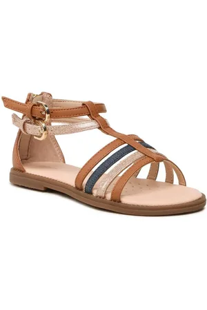 Geox Sandalen J S.Karly G. D J7235D 0BCKC C6N4B S Cognac/Avio Sandale - Verkäufer: Modivo_de