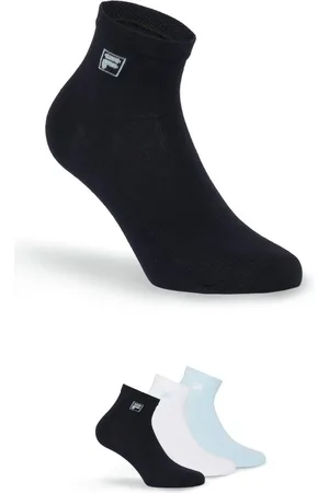 Fila Kurzsocken (3er Pack) mit eingestrickem Logo