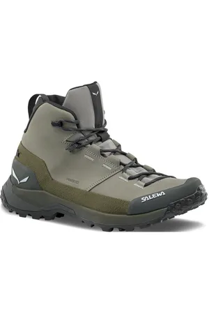 Salewa PUEZ LEATHER MID PTX M SHADOW/DARK OLIVE Trekkingschuh - Verkäufer: Supersportler