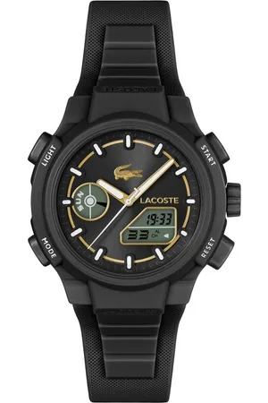 Lacoste Quarzuhr LC33 2001434, Armbanduhr, Damenuhr, Silikonarmband, analog, digital, Stoppfunktion