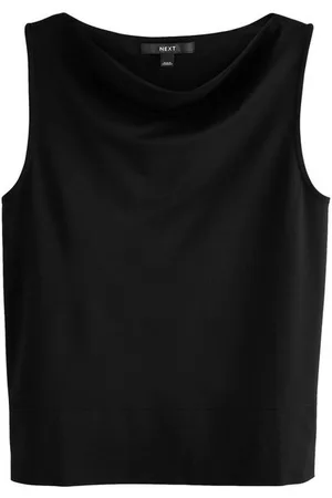 Next Shirttop Ärmelloses Oberteil mit Wasserfallausschnitt (1-tlg) - Verkäufer: Germany GmbH