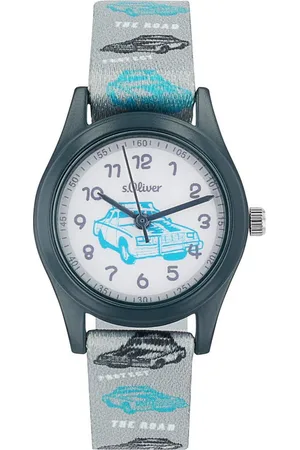 QS by s.Oliver Quarzuhr 2039526, Armbanduhr, Kinderuhr, Jungen, Schulanfang, Geburtstag, Geschenkidee