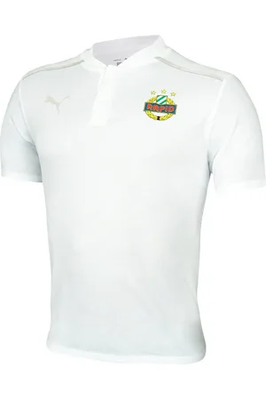 PUMA Poloshirt SK Rapid Wien Polo Shirt Casual Polos Unisex Baumwolle - Verkäufer: 11teamsports