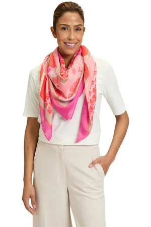 Betty Barclay Modetuch Tuch mit Aufdruck, Pailletten
