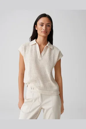 Opus Poloshirt SOMONA Regular in Crochet Optik - Verkäufer: GmbH | someday GmbH