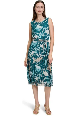 Betty & Co Chiffonkleid Betty & Co Chiffonkleid mit Plissee Plissee