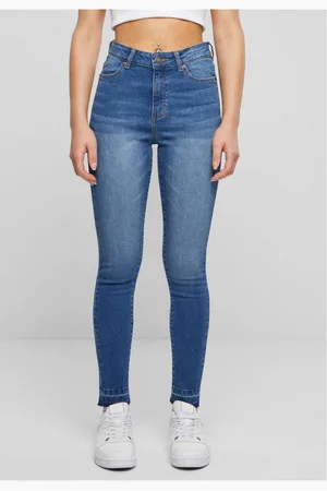 Urban classics Funktionshose Ladies Skinny High Waist Open Hem Damen Jeans - Verkäufer: Rexlander