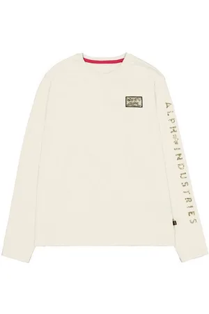 Alpha Industries Longsleeve Men - Longsleeves Camo Sleeve Longsleeve