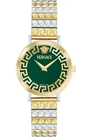 VERSACE Quarzuhr DAEDALUS VE9A00424, Armbanduhr, Damenuhr, Swiss Made, Edelstahlarmband, analog, Saphirglas