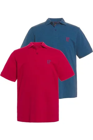 JP 1880 Poloshirt Poloshirts Basic 2er-Pack Piqué gekämmte Baumwolle (2-tlg) - Verkäufer: Popken Fashion Group