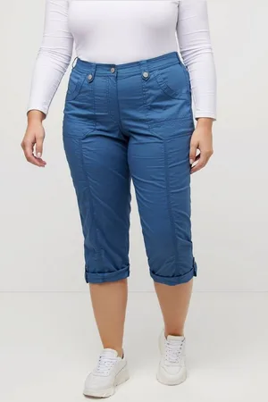 Ulla Popken Funktionshose 7/8-Cargohose Krempelriegel Komfortbund - Verkäufer: Popken Fashion Group