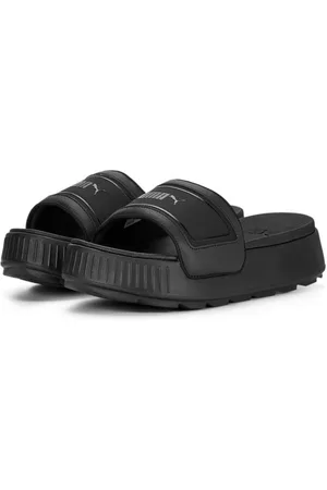 PUMA Karmen Slide BLACK- BLACK Pantolette - Verkäufer: Schuhe und Sport Klausmann