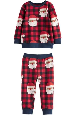 Next Pyjama Single Pyjama aus weichem Fleece mit Elasthan (2 tlg) - Verkäufer: Germany GmbH