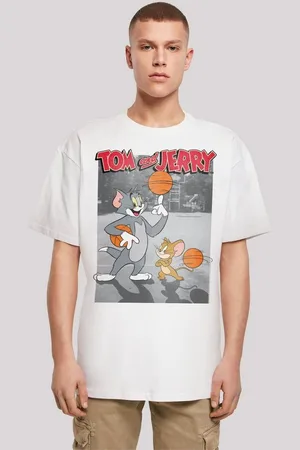 F4NT4STIC T-Shirt Tom und Jerry Basketball Buddies Print