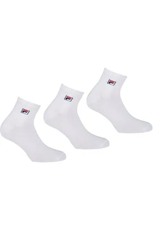 Fila Kurzsocken (3er Pack) mit eingestrickem Logo